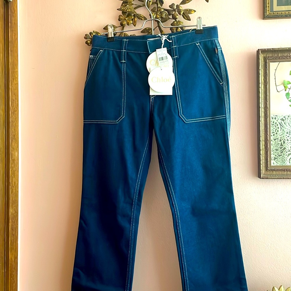 Chloé
High-Rise Straight Leg Jeans w/ Tags
Size: M | US8, FR40